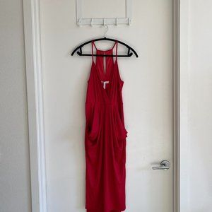 RED BCBG mid-length dress